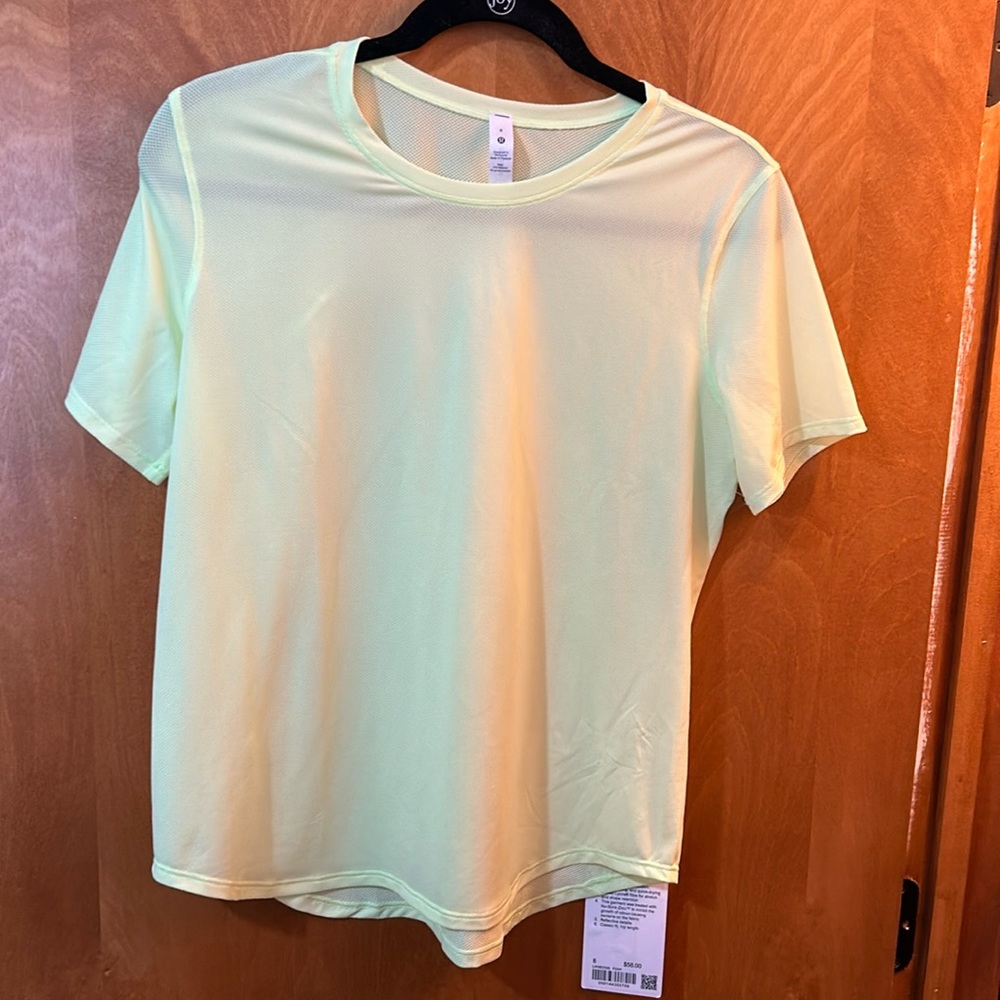 Lululemon High Neck Run and Train Tee